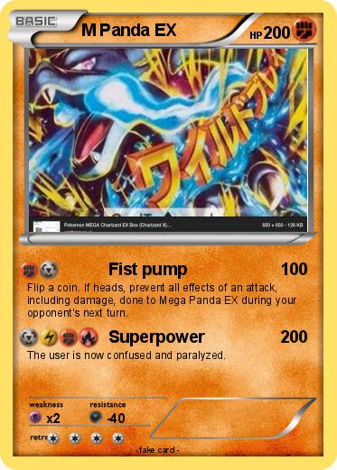 Pokemon M Panda EX