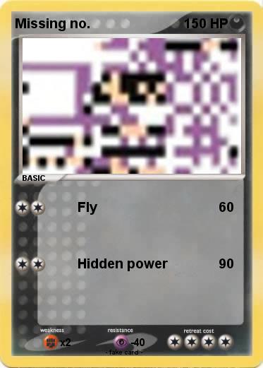 Pokemon Missing no.