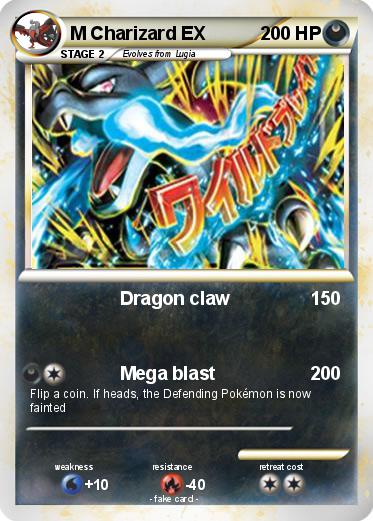Pokemon M Charizard EX