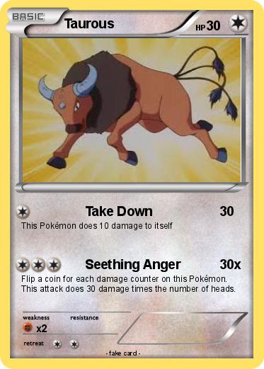 Pokemon Taurous