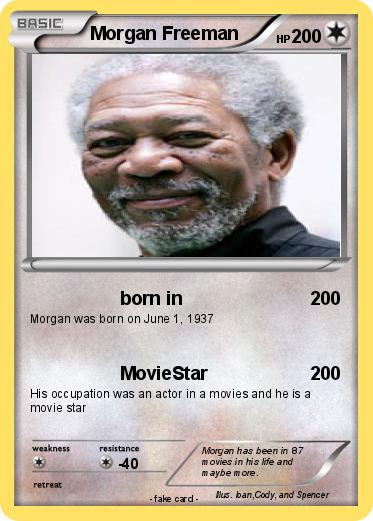 Pokemon Morgan Freeman