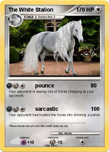 Pokemon The White Stalion