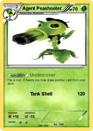 Pokemon Agent Peashooter
