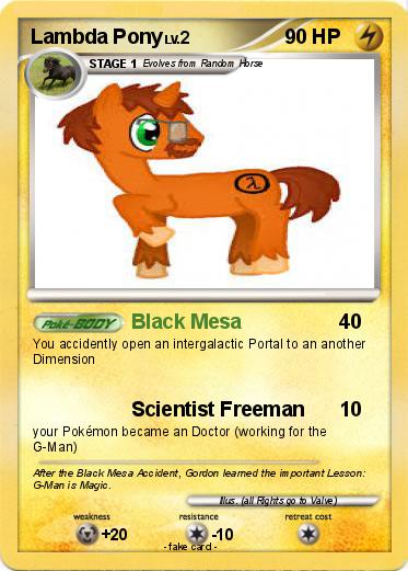 Pokemon Lambda Pony