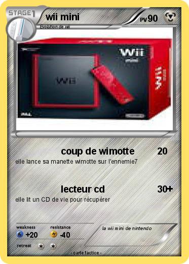 Pokemon wii mini
