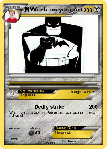 Pokemon Work on your art