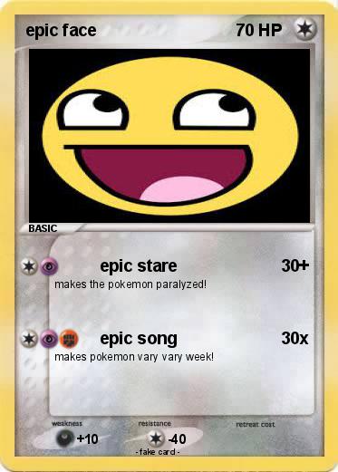 Pokemon epic face
