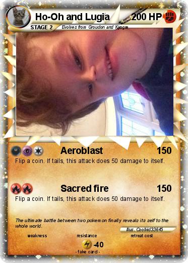 Pokemon Ho-Oh and Lugia