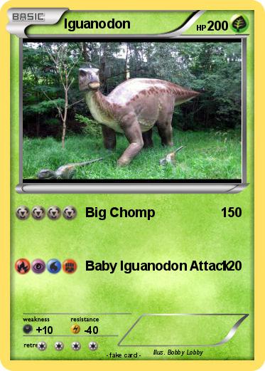 Pokemon Iguanodon