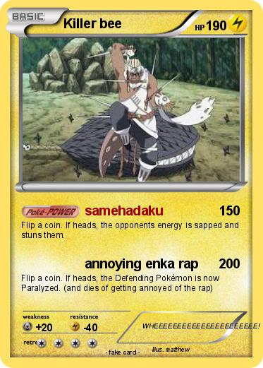 Pokemon Killer bee