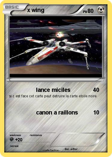 Pokemon x wing