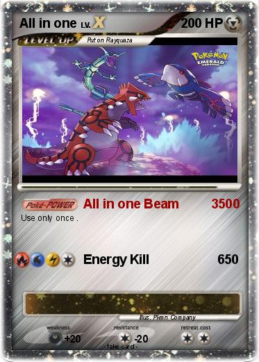 Pokemon All in one