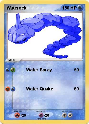 Pokemon Waterock