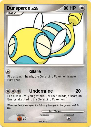 Pokemon Dunsparce