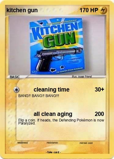 Pokemon kitchen gun