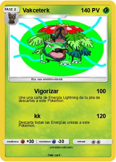 Pokemon Vakceterk