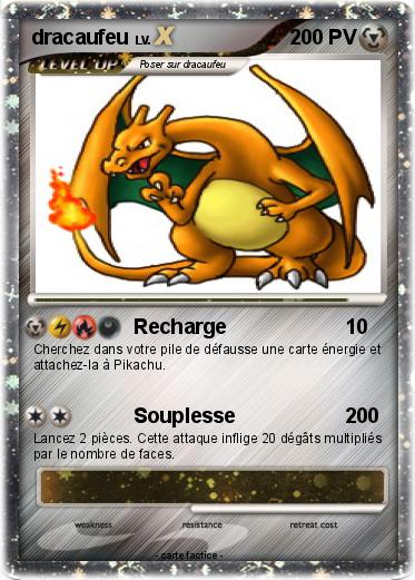 Pokemon dracaufeu