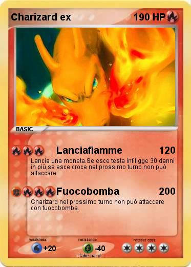 Pokemon Charizard ex