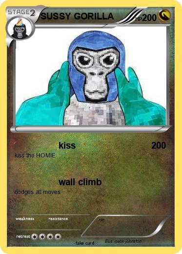Pokemon SUSSY GORILLA