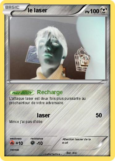 Pokemon le laser