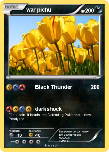Pokemon war pichu