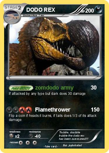 Pokemon DODO REX