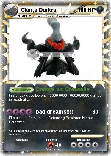 Pokemon Clair,s Darkrai