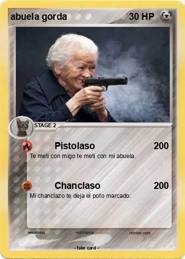 Pokemon abuela gorda