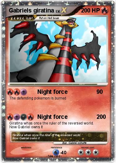 Pokemon Gabriels giratina