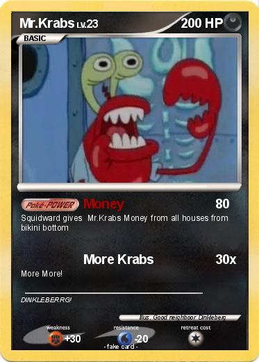 Pokemon Mr.Krabs