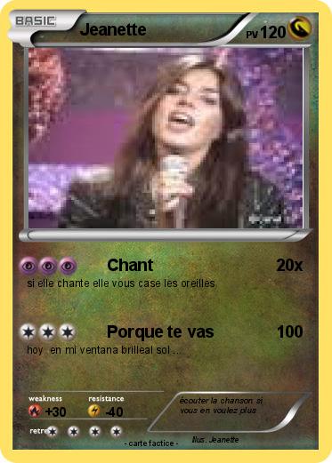 Pokemon Jeanette