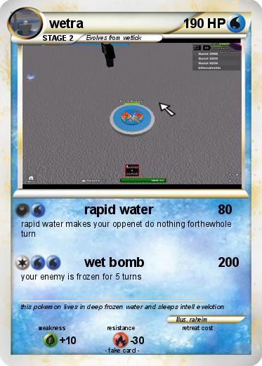 Pokemon wetra