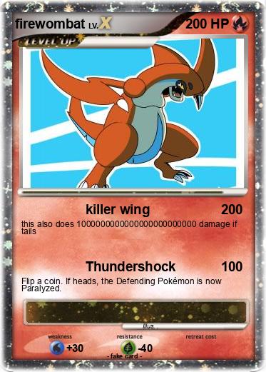Pokemon firewombat