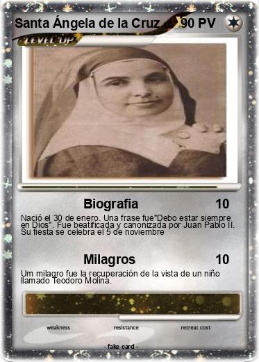Pokemon Santa Ángela de la Cruz