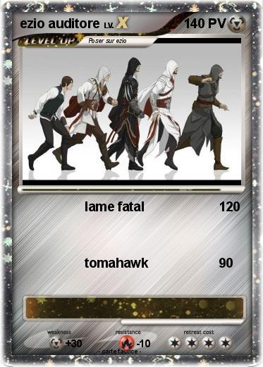 Pokemon ezio auditore