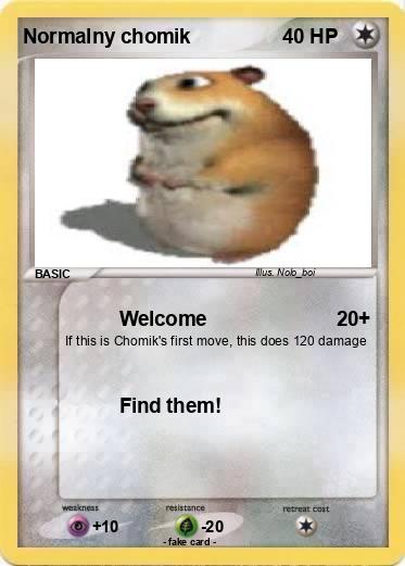 Pokemon Normalny chomik