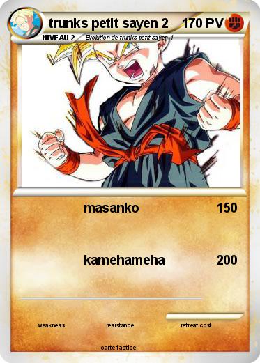 Pokemon trunks petit sayen 2