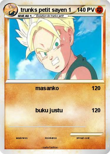 Pokemon trunks petit sayen 1