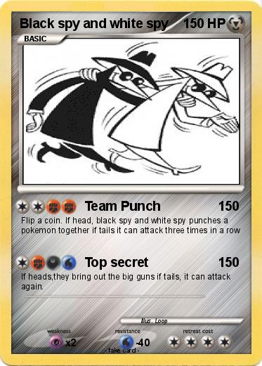 Pokemon Black spy and white spy