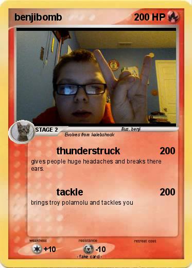 Pokemon benjibomb