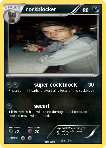 Pokemon cockblocker