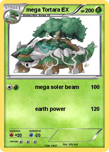 Pokemon mega Tortara EX