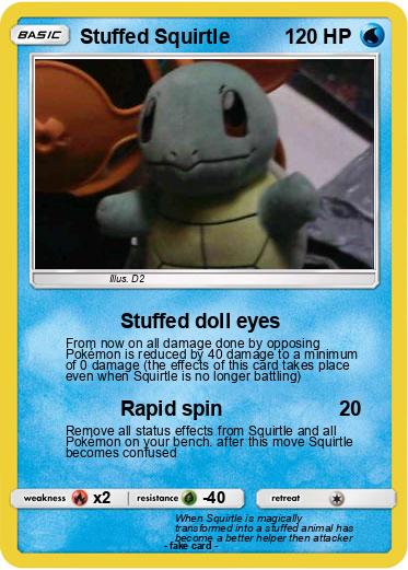 Pokemon Stuffed Squirtle