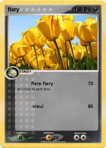 Pokemon flory
