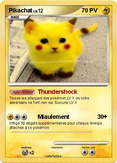 Pokemon Pikachat