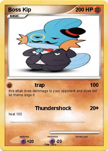Pokemon Boss Kip