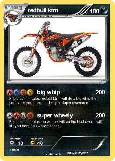 Pokemon redbull ktm