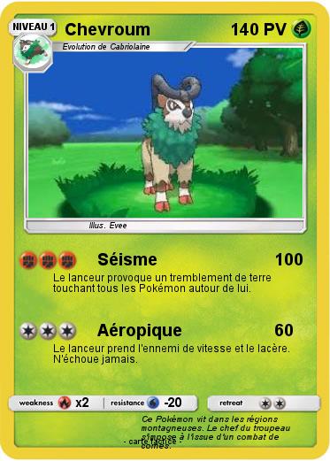 Pokemon Chevroum