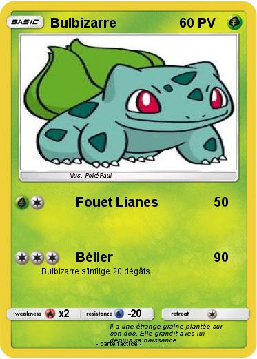 Pokemon Bulbizarre