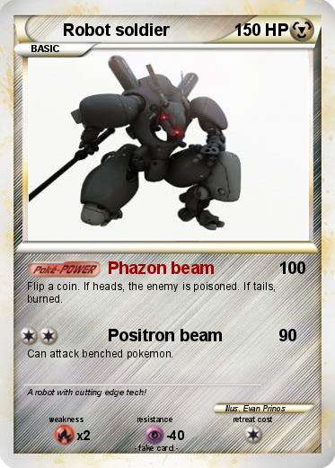 Pokemon Robot soldier